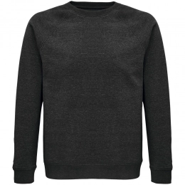 Unisex Space sweatshirt, black melange