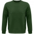 Unisex Comet sweatshirt, dark green.