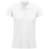 Women's white polo shirt, Planet Women
