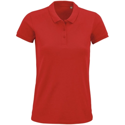 
                                                Women's red polo shirt, Planet Women
                                                