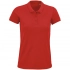 Women's red polo shirt, Planet Women