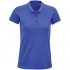 Women's polo shirt, bright blue