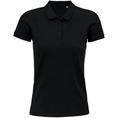 
                                                Women's black polo shirt, Planet Women
                                                