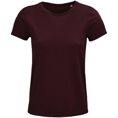 
                                                Women's Crusader T-shirt, burgundy
                                                