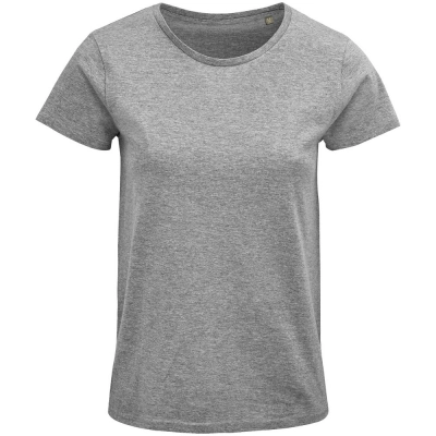 
                                            Women's Crusader T-shirt, grey melange
                                            