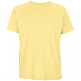 Men's oversized t-shirt Boxy Men, light yellow