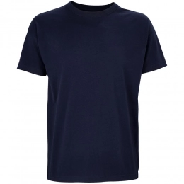 Oversize Men's Boxy Men T-shirt, dark blue