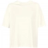Women's Boxy Oversized T-shirt, Milk White