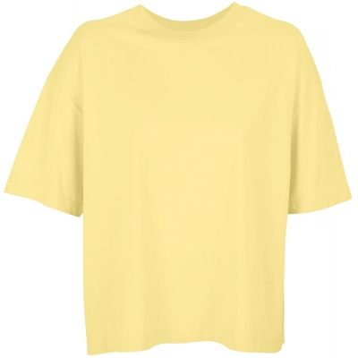 
                                                Women's Boxy Women oversized t-shirt, light yellow
                                                