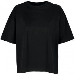 Oversize Women's T-shirt Boxy Women, black