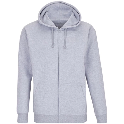 
                                                Unisex Carter gray melange sweatshirt.
                                                