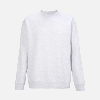 
                                                Unisex Columbia light grey melange sweatshirt.
                                                