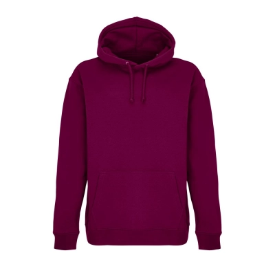 
                                                Unisex Condor purple (plum) hoodie.
                                                