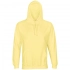 Unisex Condor hoodie, light yellow.
