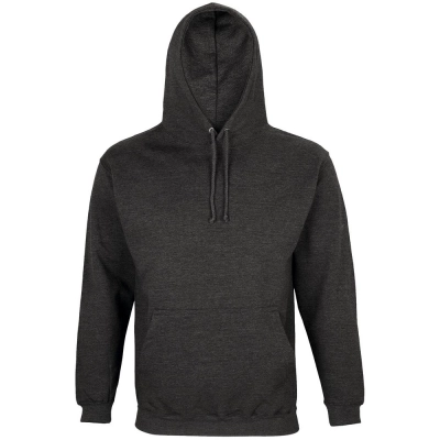 
                                            Unisex Condor hoodie, black melange
                                            