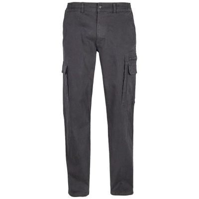 
                                                Men's Docker trousers, dark gray.
                                                