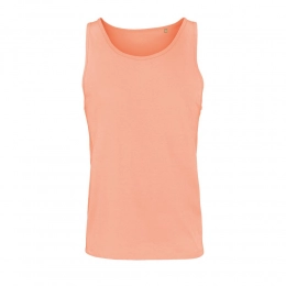 Unisex Crusader TT tank top, orange (apricot)