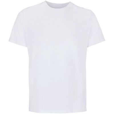 
                                                Unisex white Legend t-shirt.
                                                