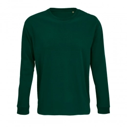 Unisex long-sleeved Pioneer LSL T-shirt, green.