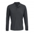 Prime LSL Long Sleeve Polo Shirt, Dark Gray