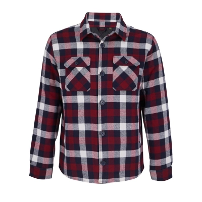 
                                                Oversize Unisex Noah shirt jacket, burgundy
                                                