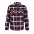 Oversize Unisex Noah shirt jacket, burgundy