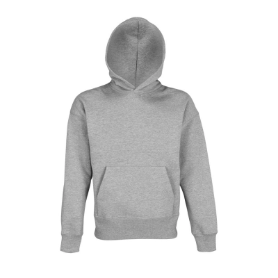 
                                            Unisex Origin Oversized Hoodie, Grey Melange
                                            