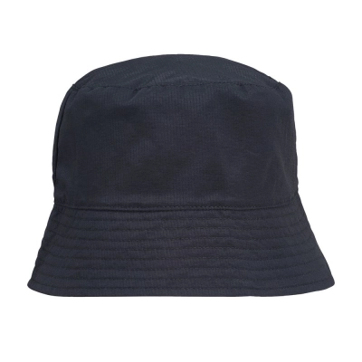 
                                                Nylon double-sided panama hat, black with khaki
                                                