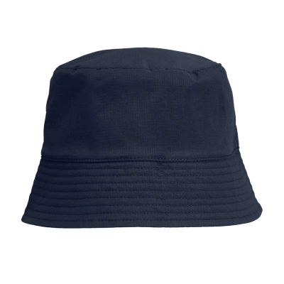 
                                                Nylon double-sided panama hat, dark blue with red
                                                