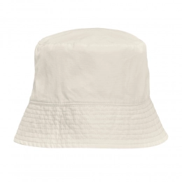 Nylon double-sided panama, milky with pink