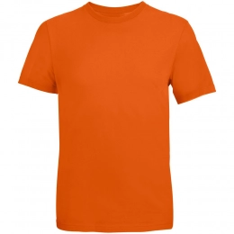 Unisex orange Tuner t-shirt.