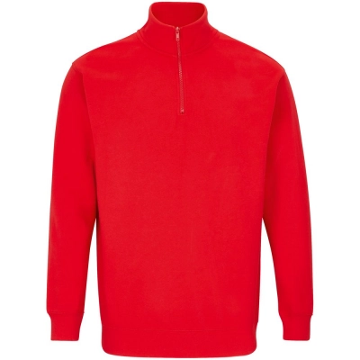 
                                                Unisex red Conrad hoodie.
                                                