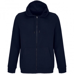 Unisex dark blue Calipso hoodie.