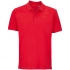 Unisex red Pegase polo shirt.
