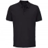Pegase unisex dark grey (graphite) polo shirt.