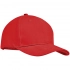 Tekapo red baseball cap.