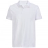 Unisex white Pacific polo shirt.