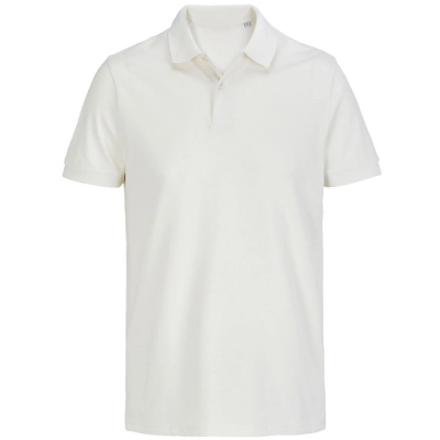 
                                                Unisex Pacific milk-white polo shirt.
                                                