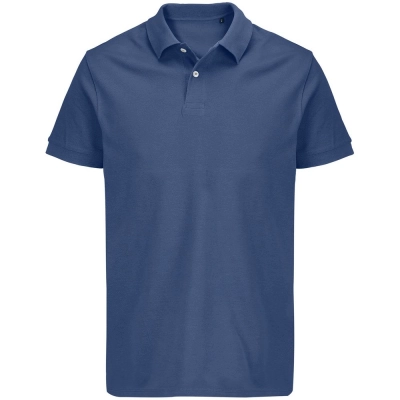 
                                                Pacific unisex blue (denim) polo shirt.
                                                