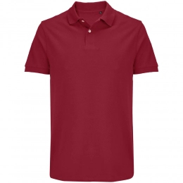 Рубашка поло женская Pacific Women, красная (бургунди)