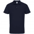 Unisex Pitcher cobalt (dark blue) polo shirt.