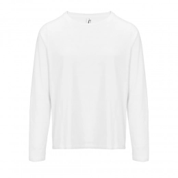 Women's white Monarch Women long-sleeve shirt.