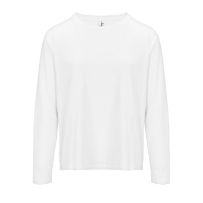 
                                                Women's white Monarch Women long-sleeve shirt.
                                                