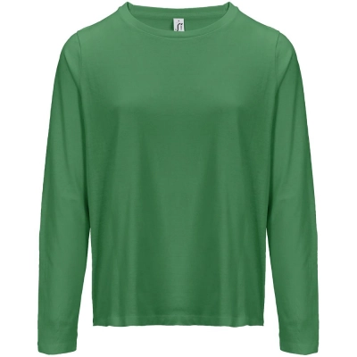 
                                                Women's long-sleeve Monarch Women t-shirt, bright green.
                                                