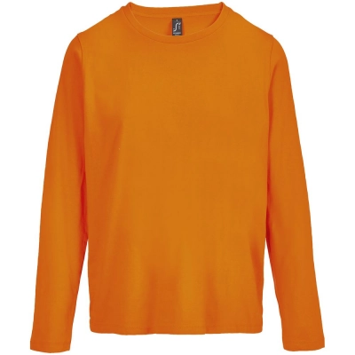 
                                            Women's Monarch long-sleeve orange t-shirt.
                                            