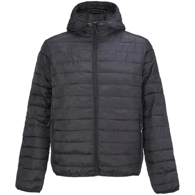 
                                                Men's black Stream Men hooded jacket.
                                                