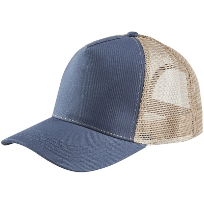 
                                                Blink blue baseball cap with beige.
                                                