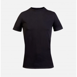 Unisex black Explorer t-shirt.