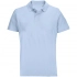 Pulse unisex blue polo shirt.