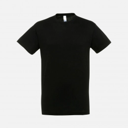 Unisex black Titan t-shirt.